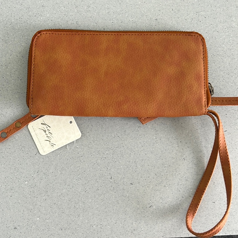 Free People Vegan Leather wallet